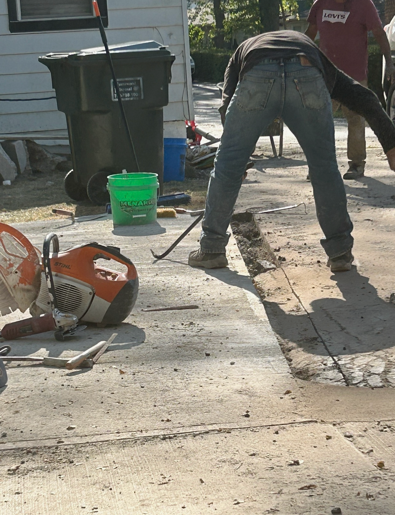 Concrete cutting